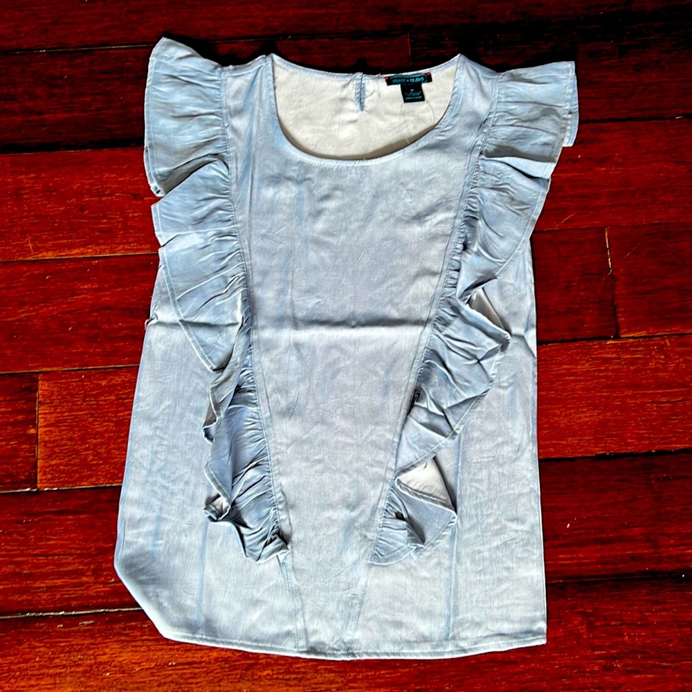 Denim Blouse NWT